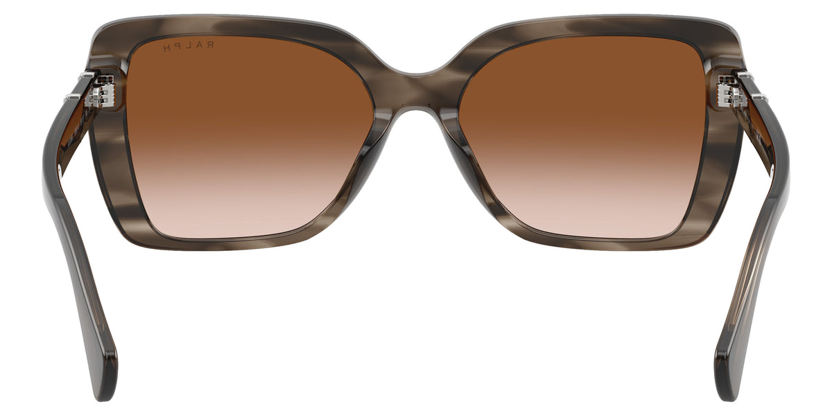 RALPH LAUREN RA5356U 638313 55 - Gray/Crystal Striped / Gradient Brown #id:ra5356u638313_s:108115