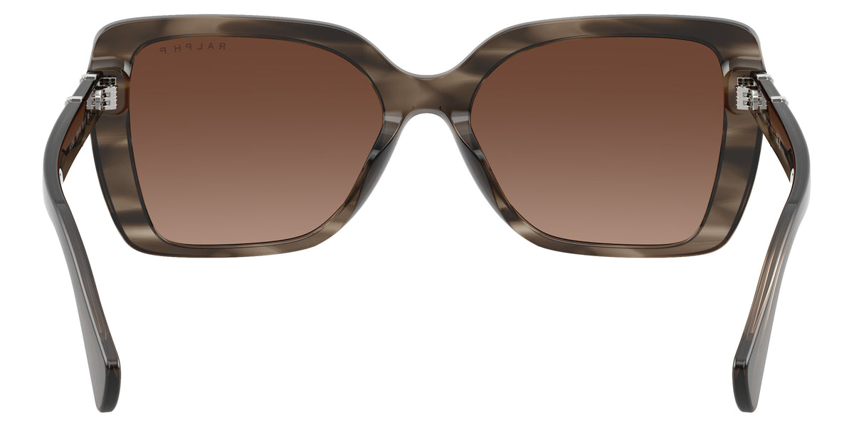 RALPH LAUREN RA5356U 6383T5 55 - Gray/Crystal Striped / Gradient Brown Polarized #id:ra5356u6383t5_s:110115