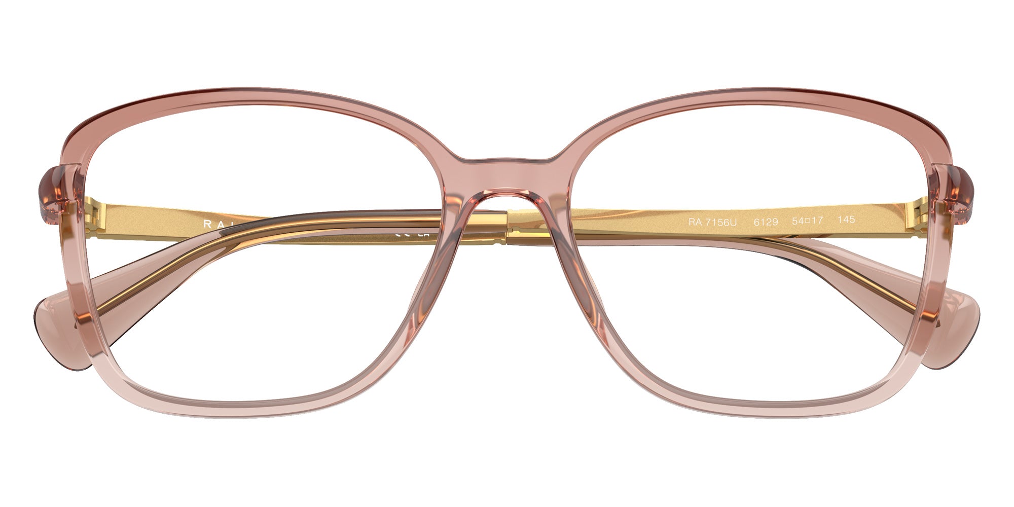 RALPH LAUREN RA7156U 6129 52 - Shiny Transparent Rose #id:ra7156u6129_s:100120