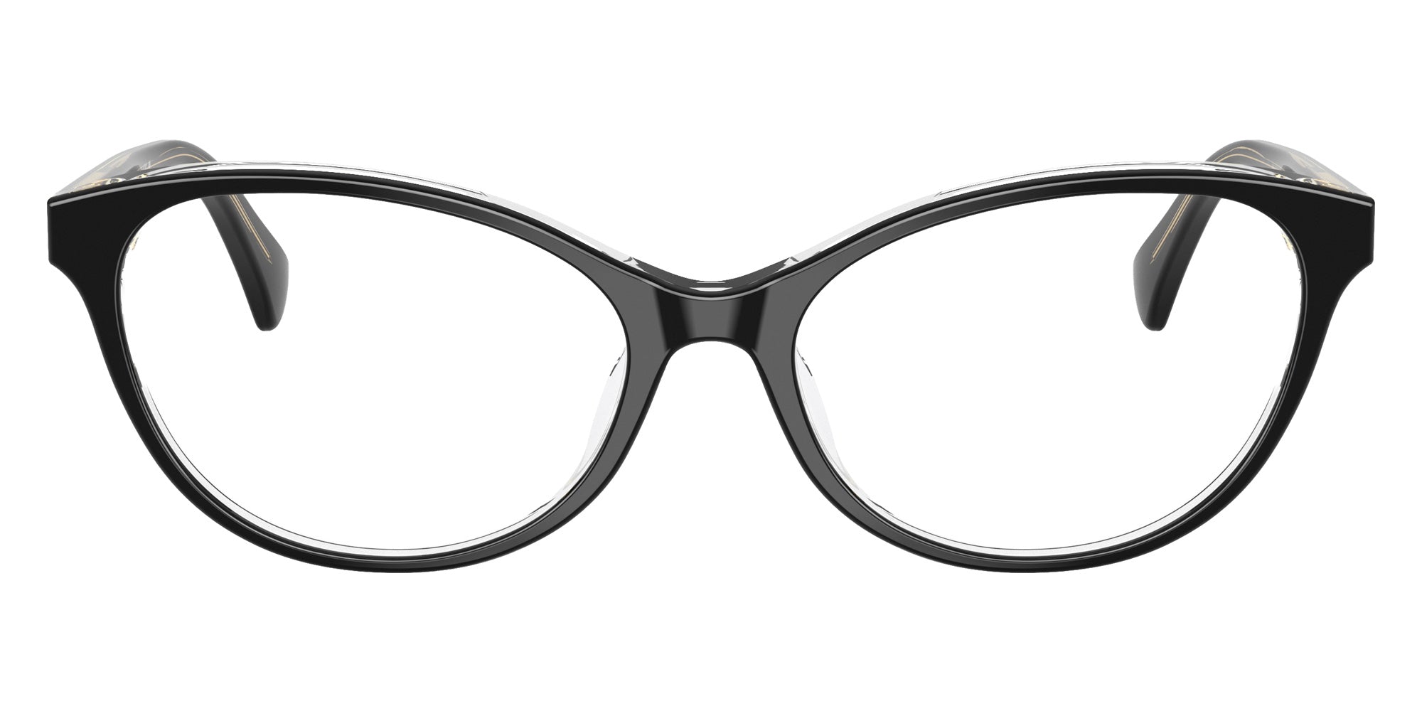 RALPH LAUREN RA7186U 6297 53 - Black on Transparent #id:ra7186u6297_s:114100