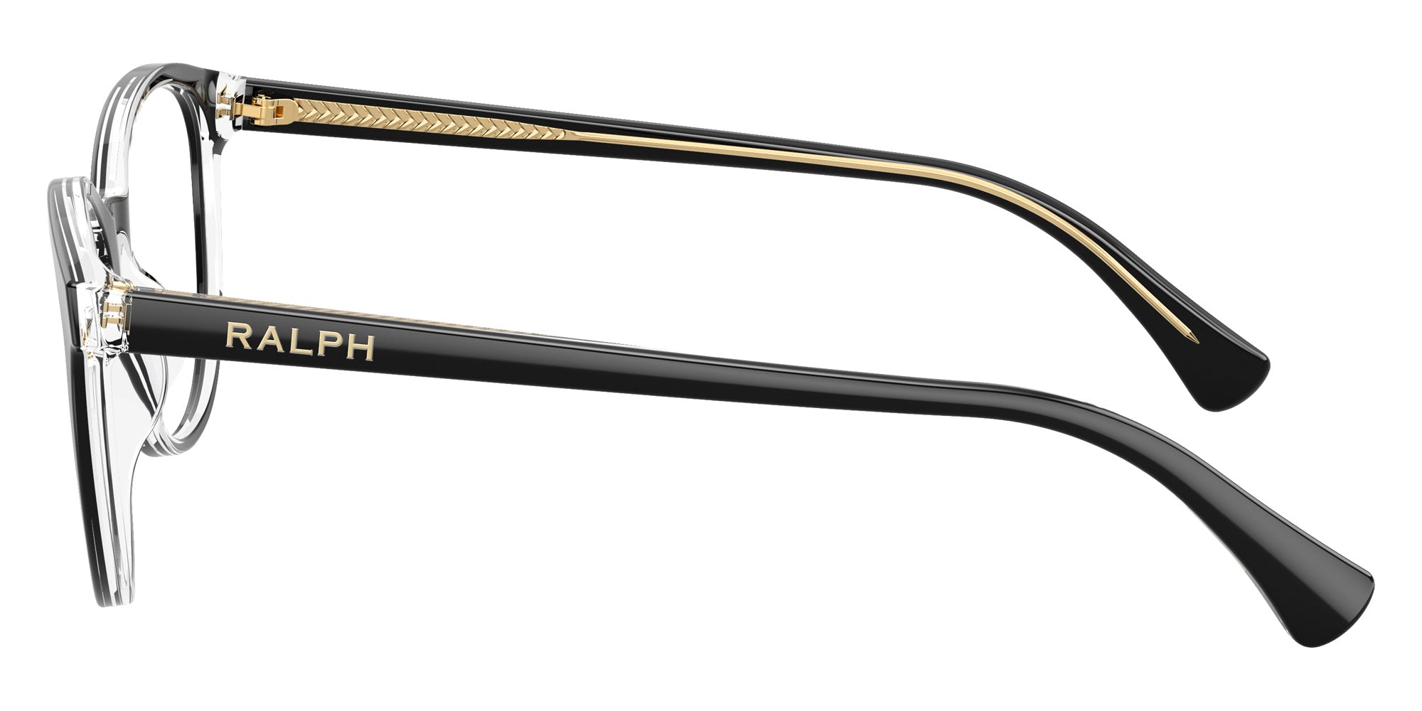 RALPH LAUREN RA7188U 6297 52 - Shiny Black on Transparent #id:ra7188u6297_s:108110