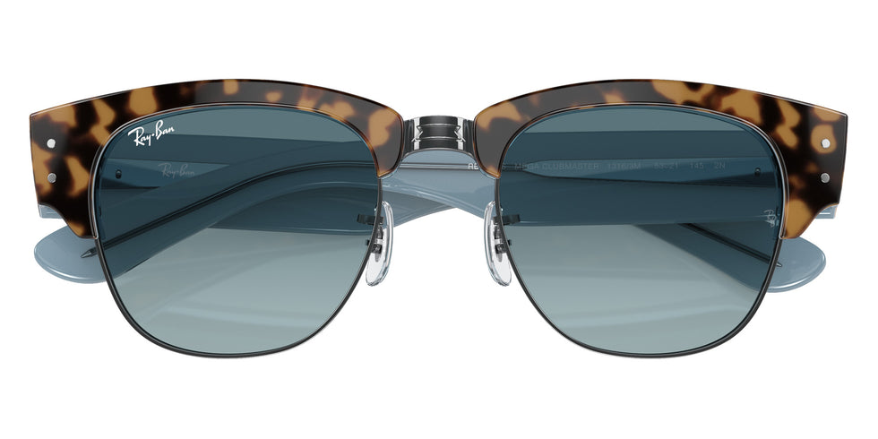 Ray-Ban RB0316S Mega Clubmaster 13163M 50 - Havana on Blue on Gunmetal / Blue #id:rb0316s13163m_s:100125