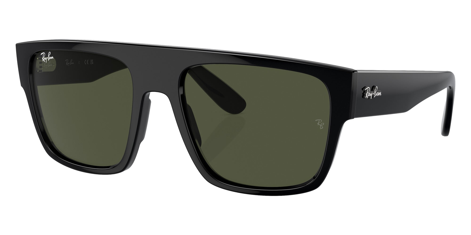 Ray-Ban RB0360S Drifter 901/31 57 - Black / Green #id:rb0360s90131_s:100105