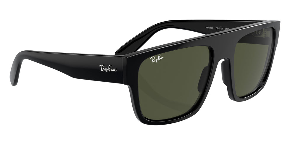 Ray-Ban RB0360S Drifter 901/31 57 - Black / Green #id:rb0360s90131_s:100120