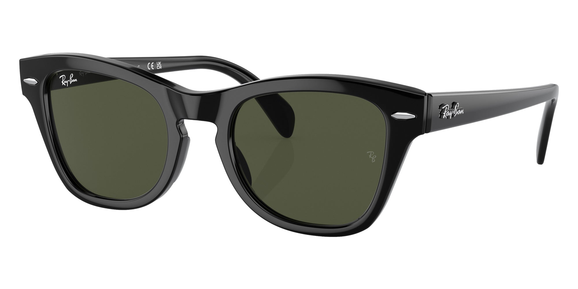 Ray-Ban RB0707S 901/31 53 - Black / Green #id:rb0707s90131_s:104105