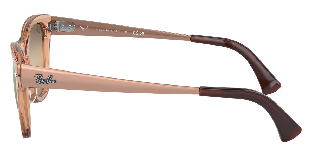 Ray-Ban RB0707SM 6449G7 53 - Transparent Brown / Gold Mirrored #id:rb0707sm6449g7_s:100110