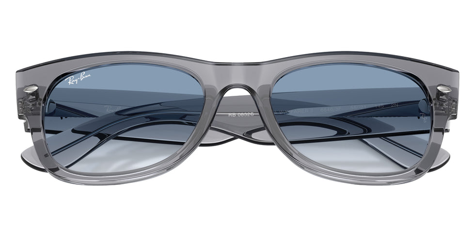 Ray-Ban RB0832S Mega Wayfarer II 68463F 52 - Gray #id:rb0832s68463f_s:104125