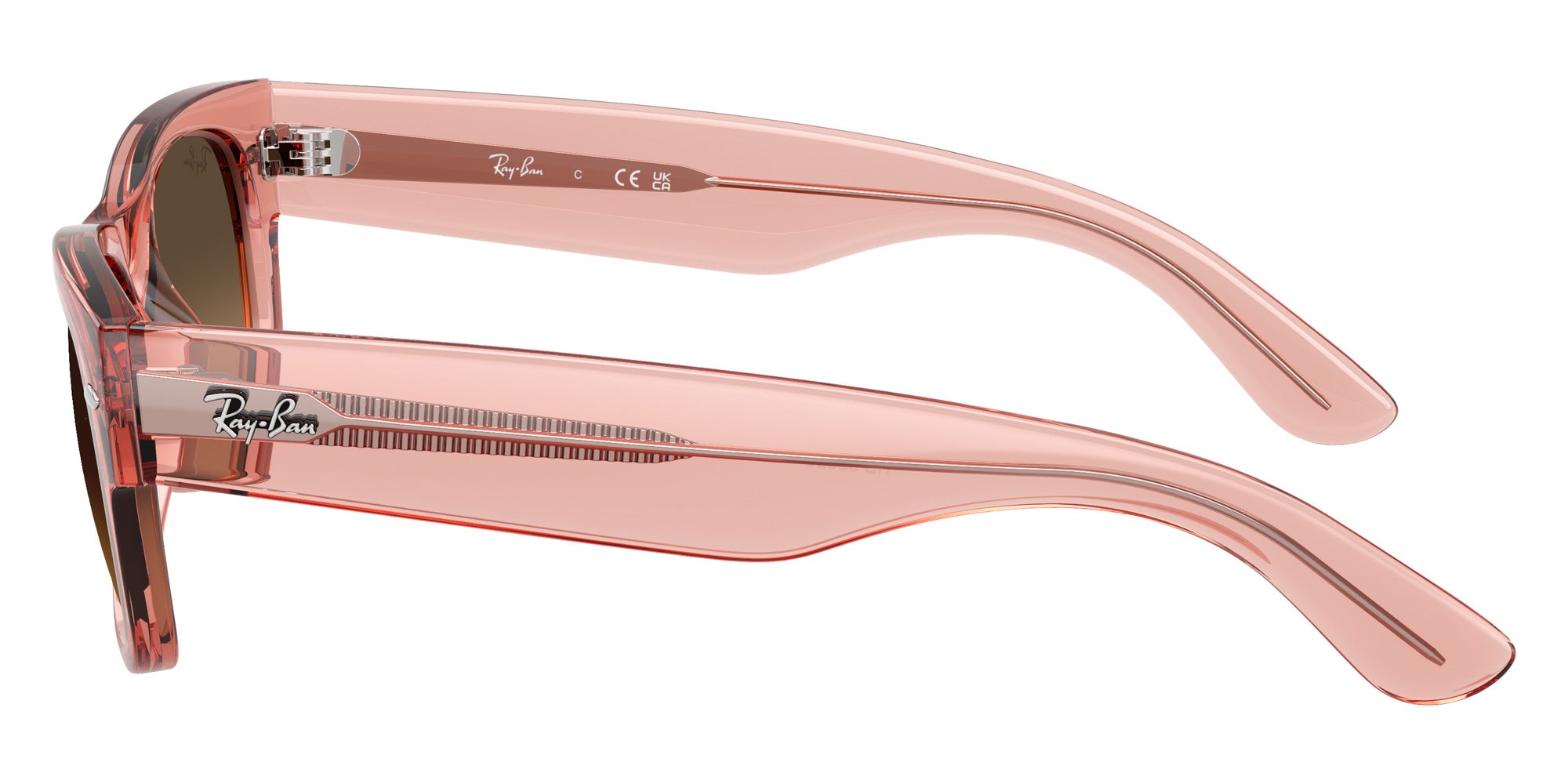 Ray-Ban RB0832S Mega Wayfarer II 684843 52 - Transparent Pink #id:rb0832s684843_s:108110