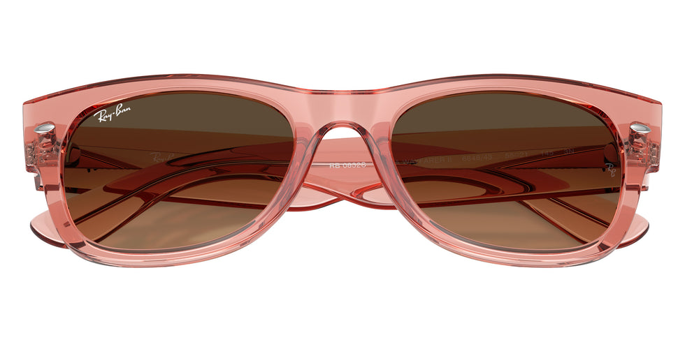 Ray-Ban RB0832S Mega Wayfarer II 684843 52 - Transparent Pink #id:rb0832s684843_s:108125