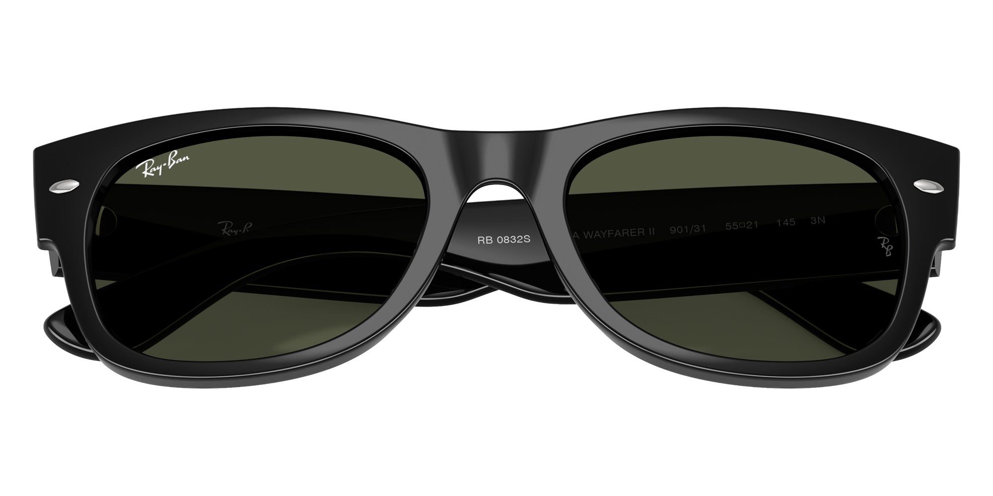 Ray-Ban RB0832S Mega Wayfarer II 901/31 52 - Black #id:rb0832s90131_s:112125