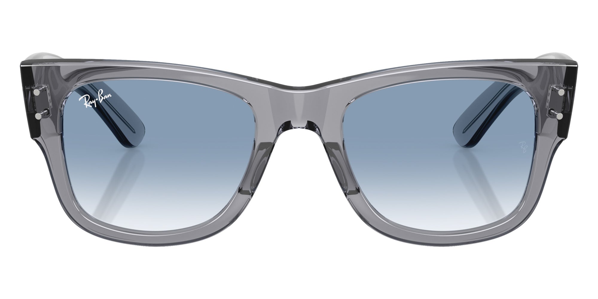 Ray-Ban RB0840S Mega Wayfarer 68463F 51 - Transparent Gray #id:rb0840s68463f_s:102100