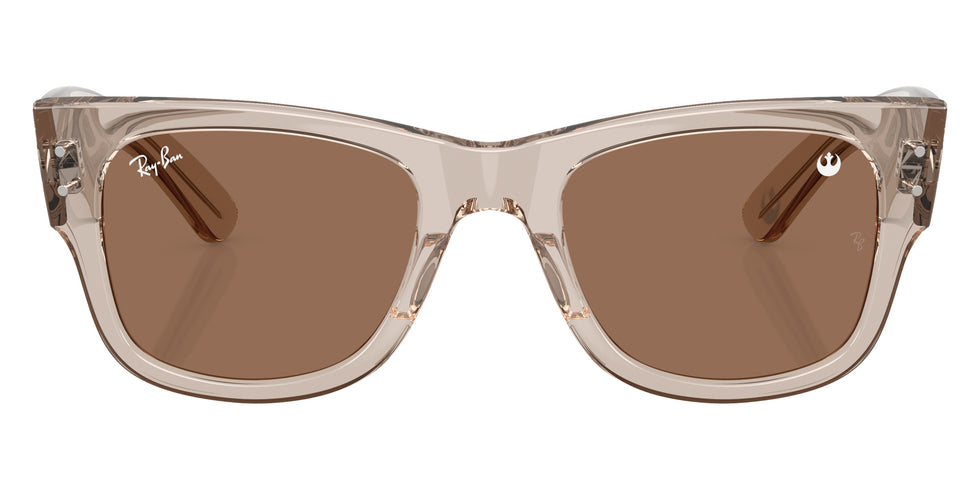 Ray-Ban RB0840SF MEGA WAYFARER 68701A 52 - Transparent Light Brown / Dark Brown #id:rb0840sf68701a_s:100100