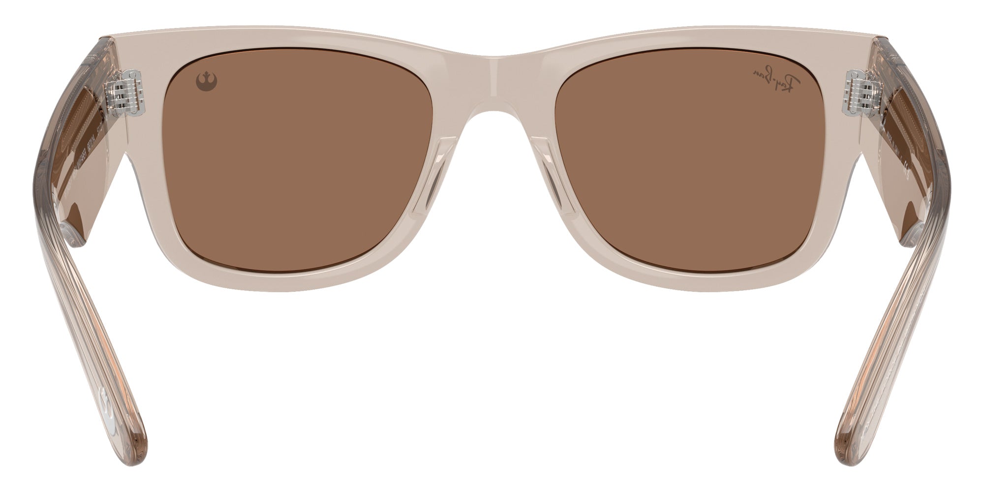 Ray-Ban RB0840SF MEGA WAYFARER 68701A 52 - Transparent Light Brown / Dark Brown #id:rb0840sf68701a_s:100115