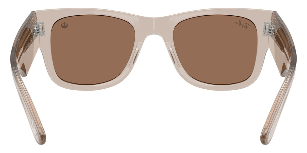 Ray-Ban RB0840SF MEGA WAYFARER 68701A 52 - Transparent Light Brown / Dark Brown #id:rb0840sf68701a_s:100115