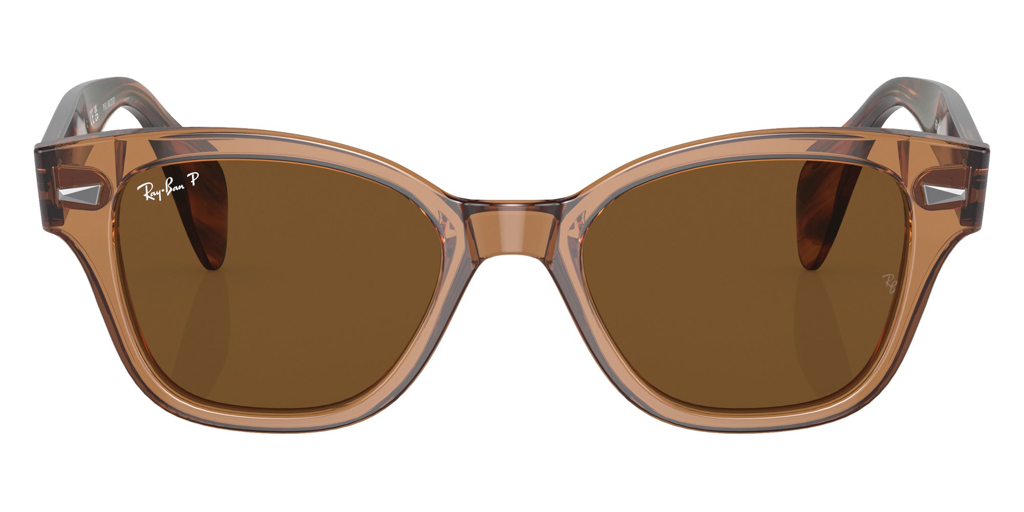 Ray-Ban RB0880S 664057 49 - Transparent Brown / Brown Polarized #id:rb0880s664057_s:100100