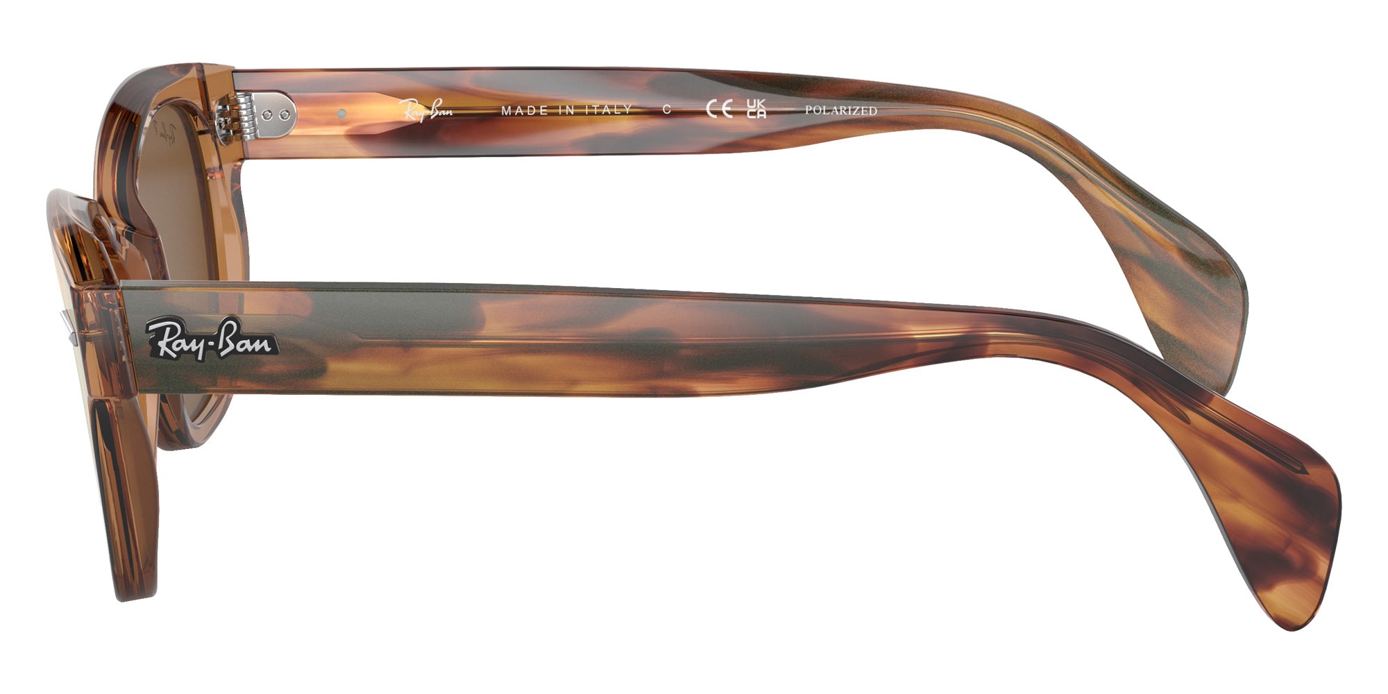 Ray-Ban RB0880S 664057 49 - Transparent Brown / Brown Polarized #id:rb0880s664057_s:100110