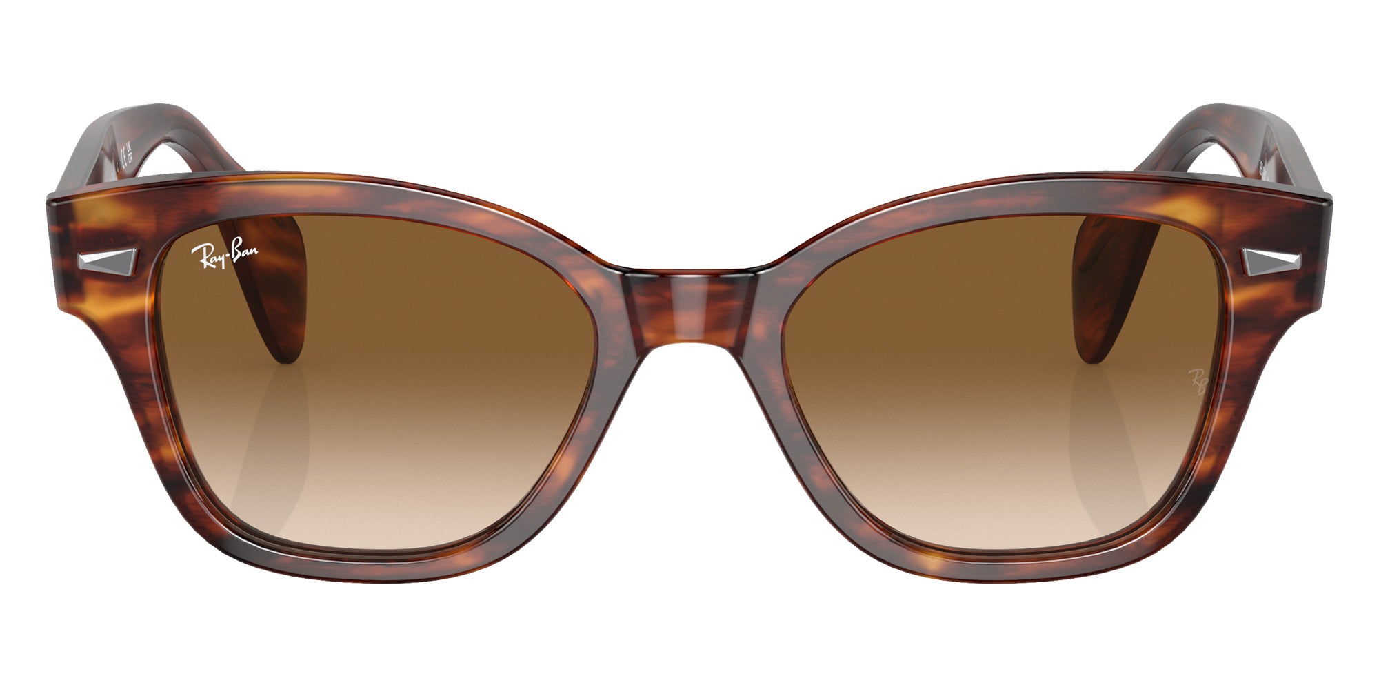 Ray-Ban RB0880S 954/51 52 - Striped Havana / Brown #id:rb0880s95451_s:100100