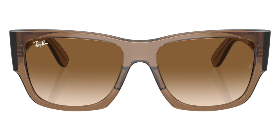 Ray-Ban RB0947SF Carlos 664051 56 - Transparent Light Brown #id:rb0947sf664051_s:100100