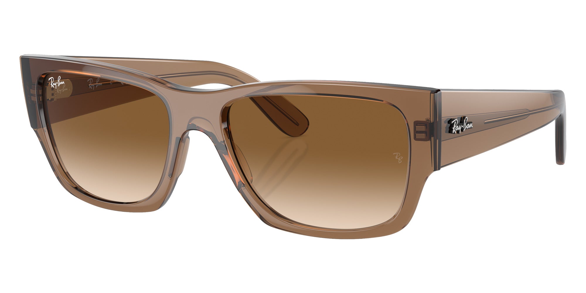 Ray-Ban RB0947SF Carlos 664051 56 - Transparent Light Brown #id:rb0947sf664051_s:100105