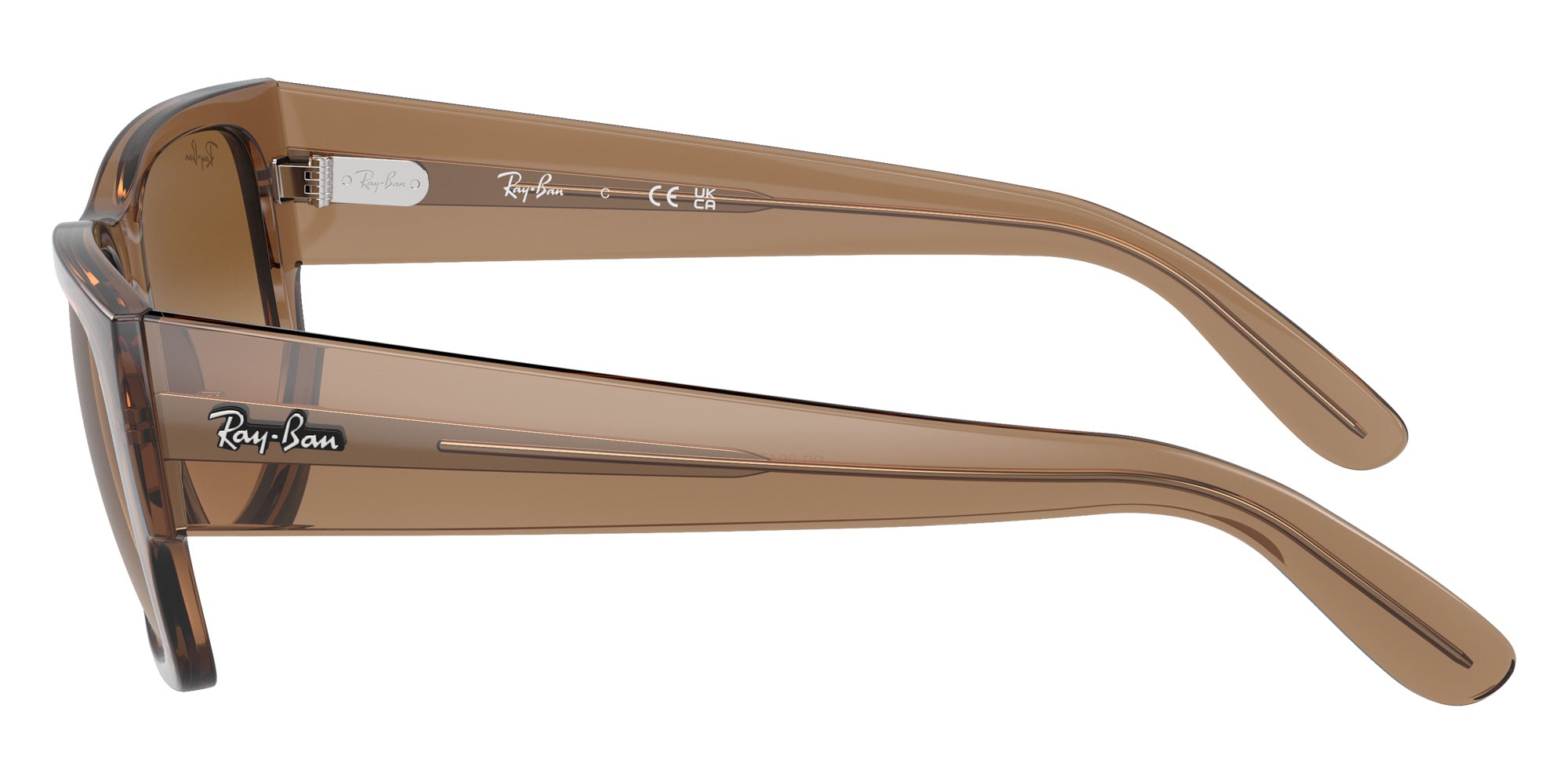 Ray-Ban RB0947SF Carlos 664051 56 - Transparent Light Brown #id:rb0947sf664051_s:100110