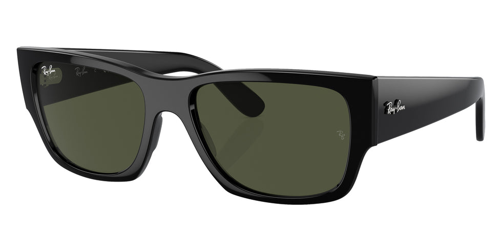 Ray-Ban RB0947SF Carlos 901/31 56 - Black / Green #id:rb0947sf90131_s:100105