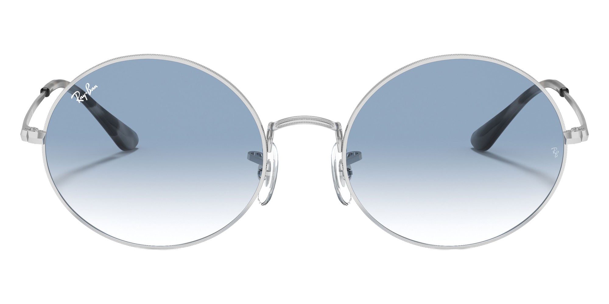 Ray-Ban RB1970 Oval 1970 91493F 54 - Silver / Light Blue Gradient #id:rb197091493f_s:100100