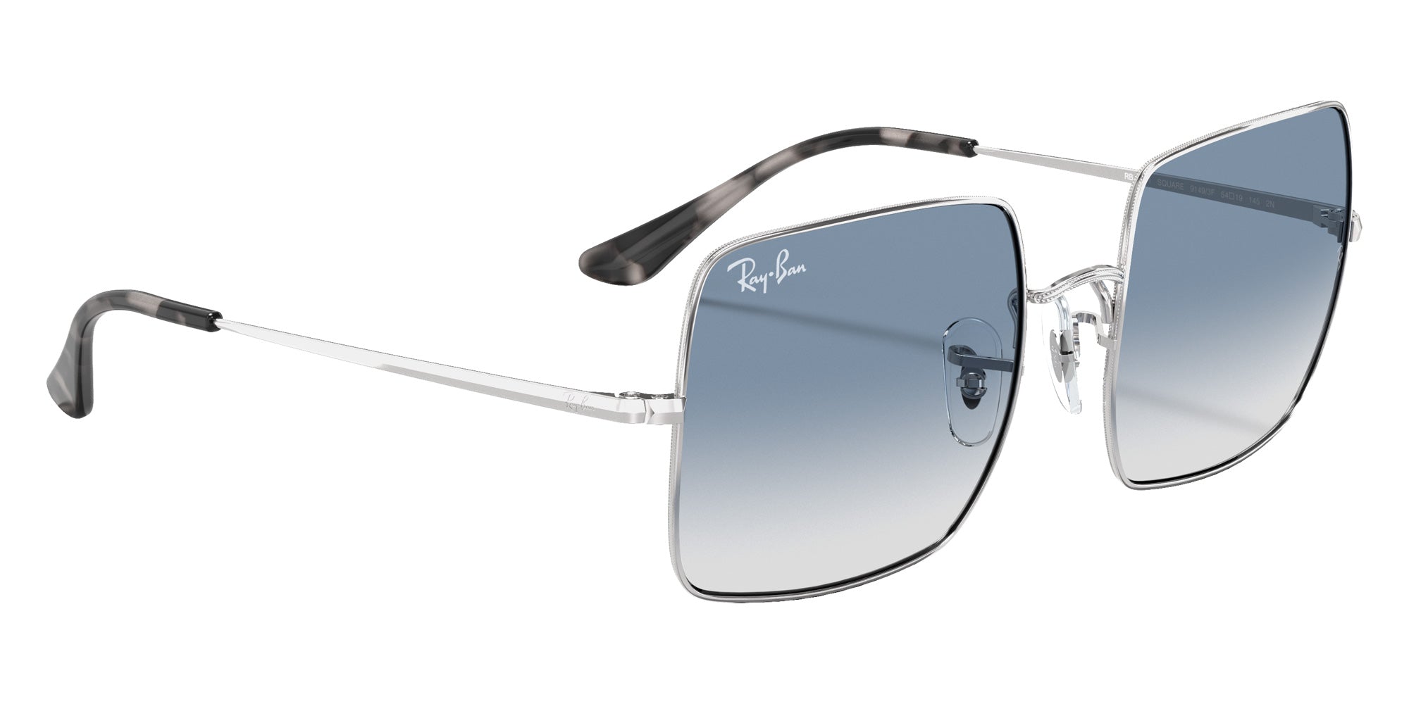 Ray-Ban RB1971 Square 1971 Classic 91493F 54 - Silver / Light Blue Gradient #id:rb197191493f_s:102120