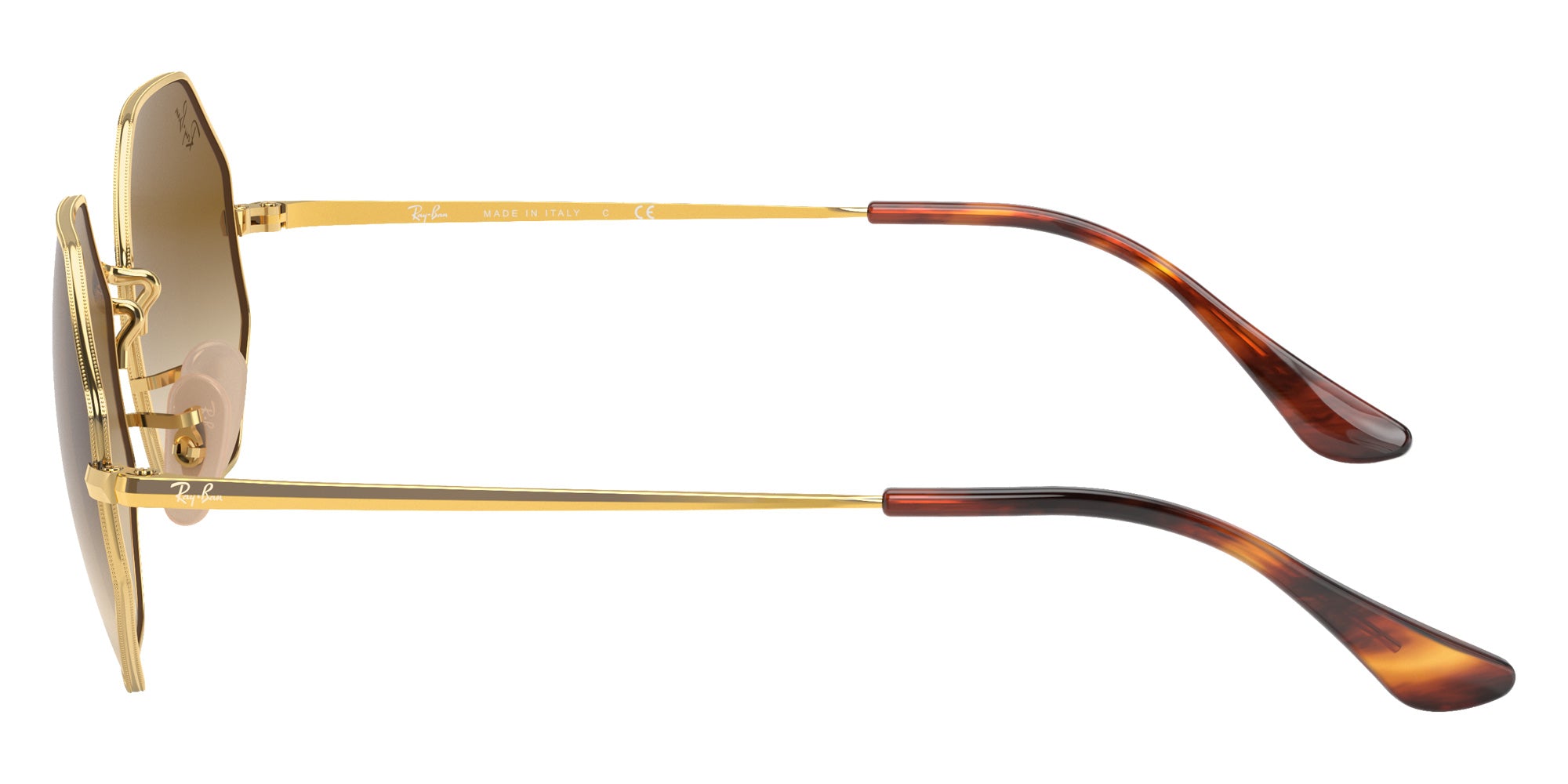 Ray-Ban RB1972 Octagon 1972 914751 54 - Arista Gold / Light Brown Gradient #id:rb1972914751_s:100110