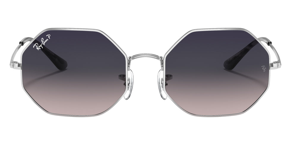 Ray-Ban RB1972 Octagon 1972 914978 54 - Silver / Polarized Blue & Gray Gradient #id:rb1972914978_s:100100