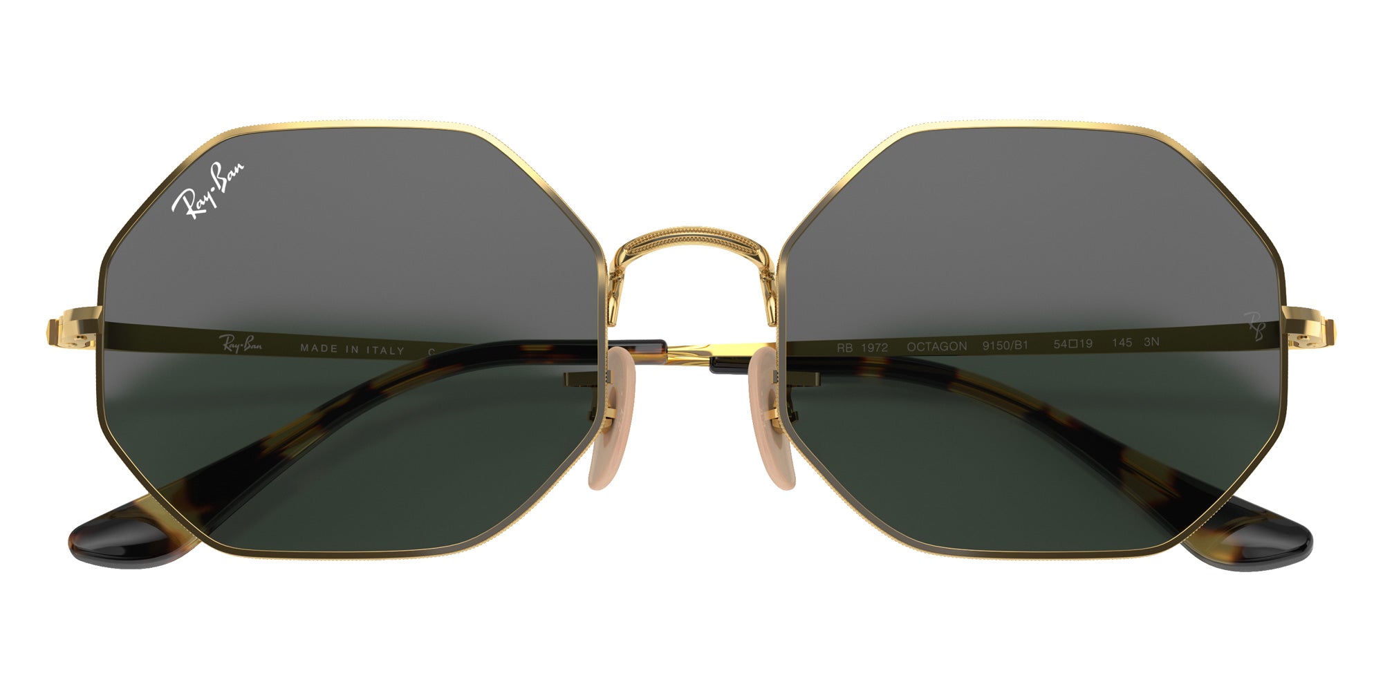 Ray-Ban RB1972 Octagon 9150B1 54 - Arista Gold #id:rb19729150b1_s:102125