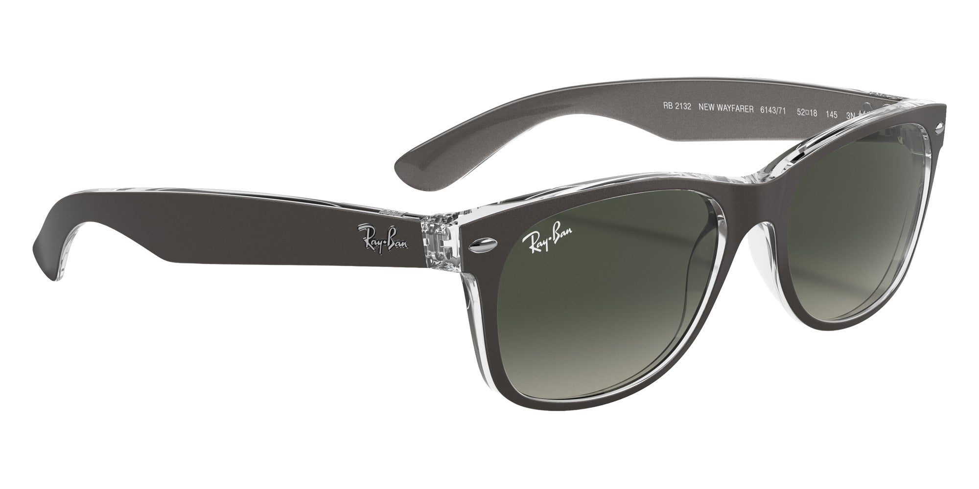 Ray-Ban RB2132 New Wayfarer Color Mix 614371 55 - Gunmetal #id:rb2132614371_s:100120