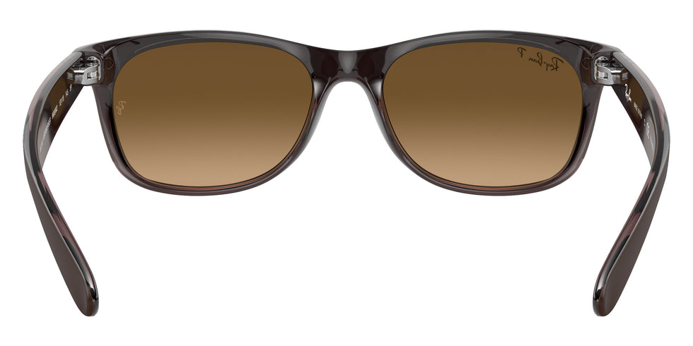 Ray-Ban RB2132 New Wayfarer Classic 6608M2 55 - Transparent Brown / Brown Polarized #id:rb21326608m2_s:100115