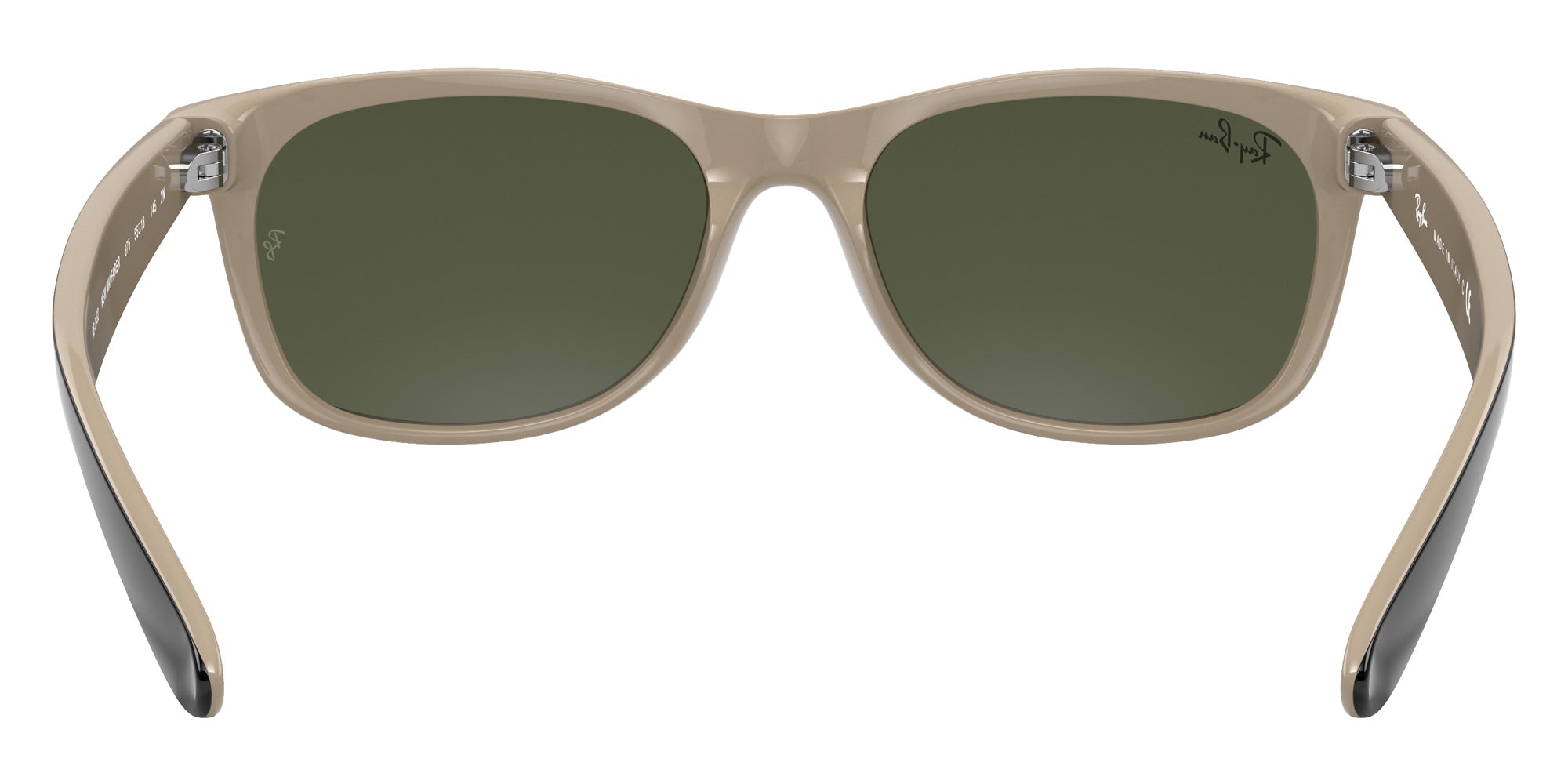 Ray-Ban RB2132 New Wayfarer Color Mix 875 55 - Black / G-15 Green #id:rb2132875_s:102115