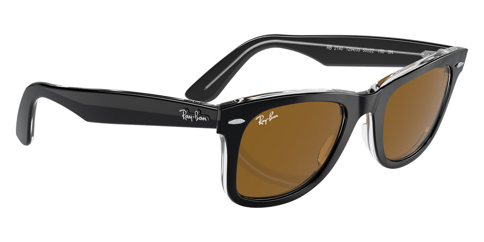 Ray-Ban RB2140 Original Wayfarer Classic 129433 50 - Black on Transparent #id:rb2140129433_s:100120