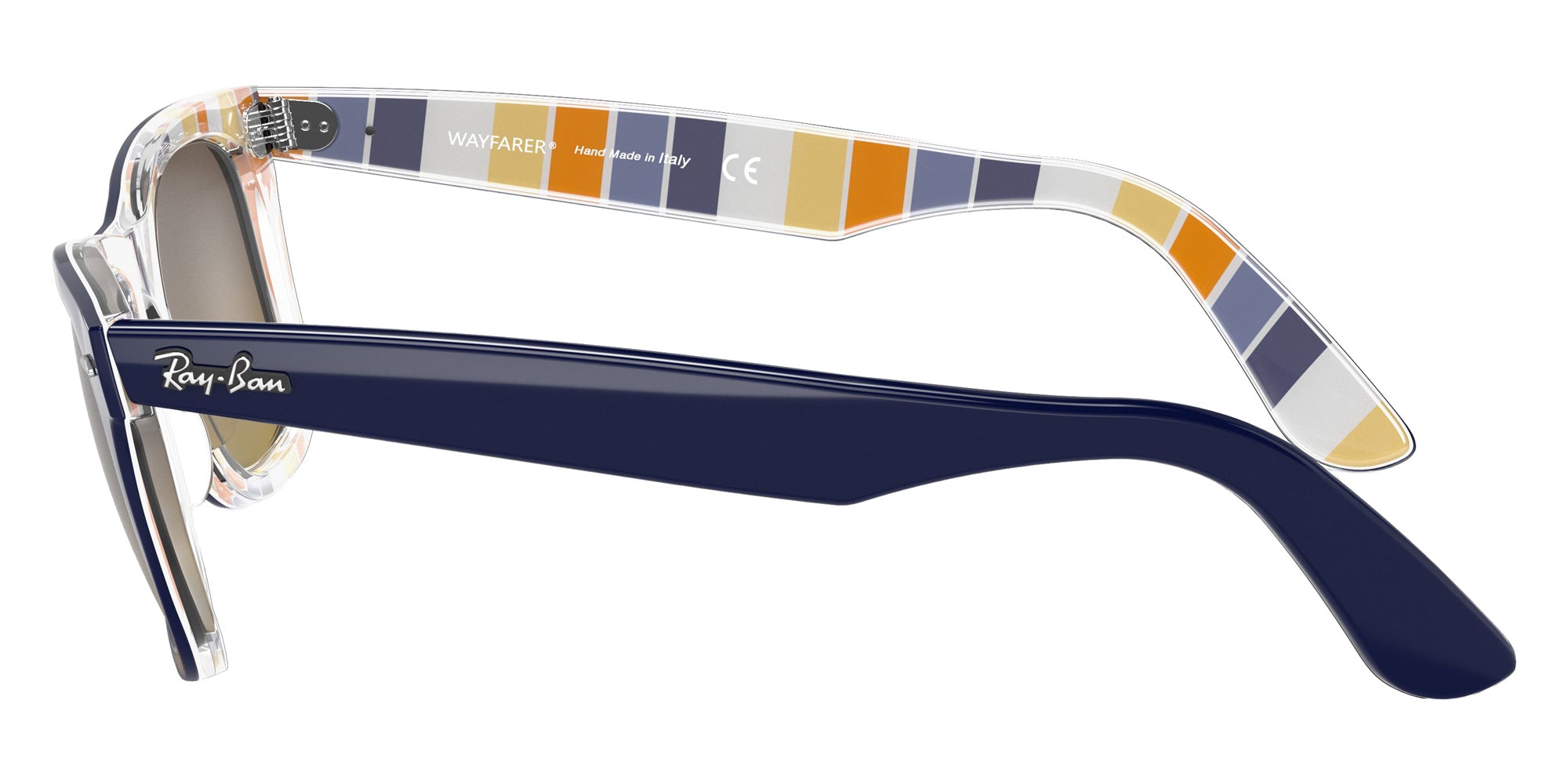 Ray-Ban RB2140 Original Wayfarer Color Mix 132085 54 - Blue / Brown Gradient #id:rb2140132085_s:100110