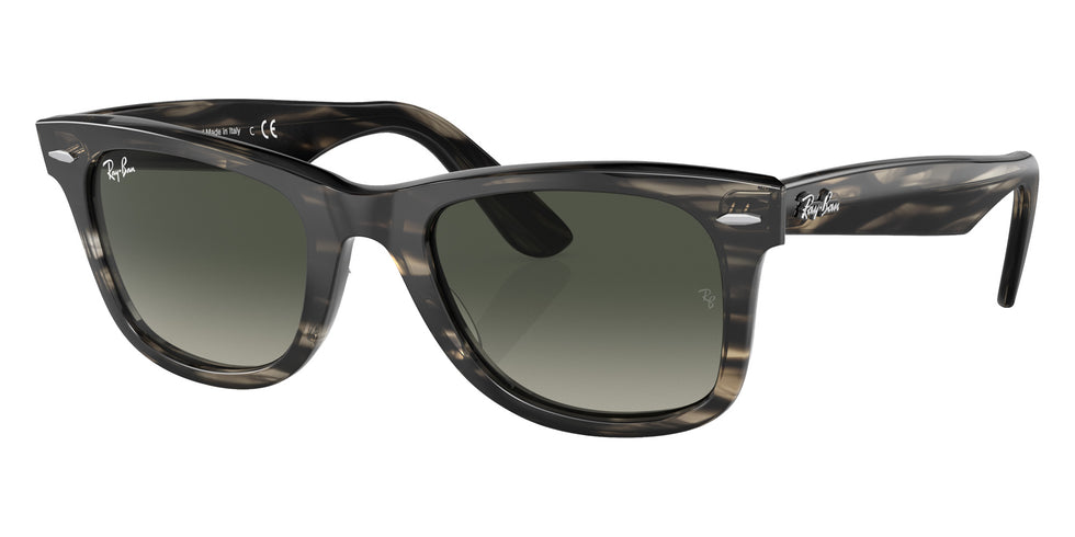 Ray-Ban RB2140 Original Wayfarer 136071 50 - Striped Gray / Gradient Gray #id:rb2140136071_s:100105