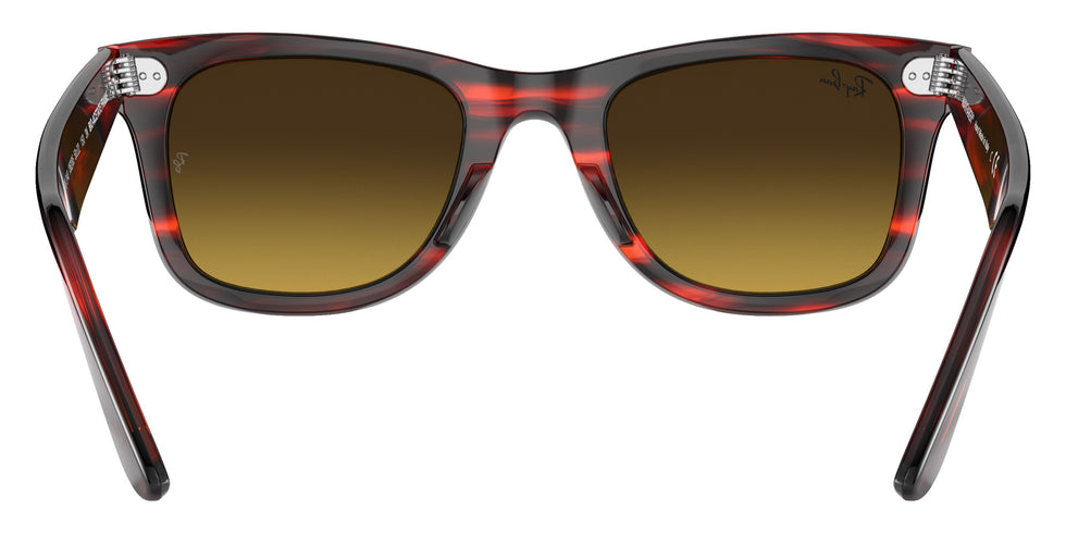 Ray-Ban RB2140 Original Wayfarer Bio-Based 136285 50 - Striped Red #id:rb2140136285_s:100115
