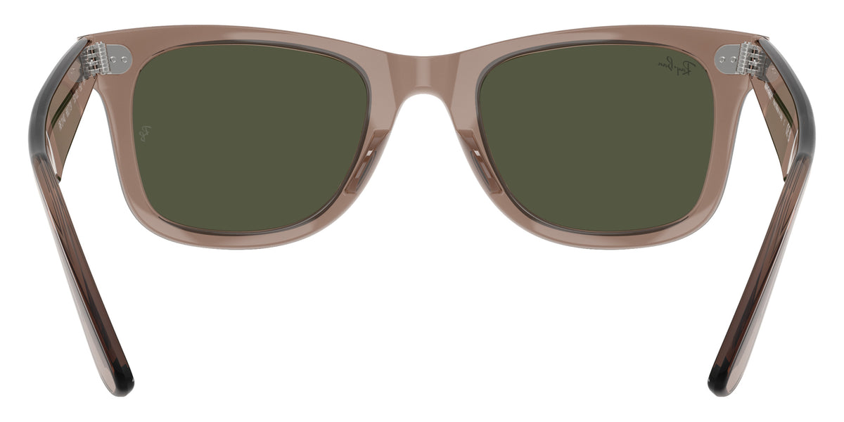 Ray-Ban RB2140 Original Wayfarer Classic 682731 50 - Transparent Light Brown / Crystal Green #id:rb2140682731_s:104115