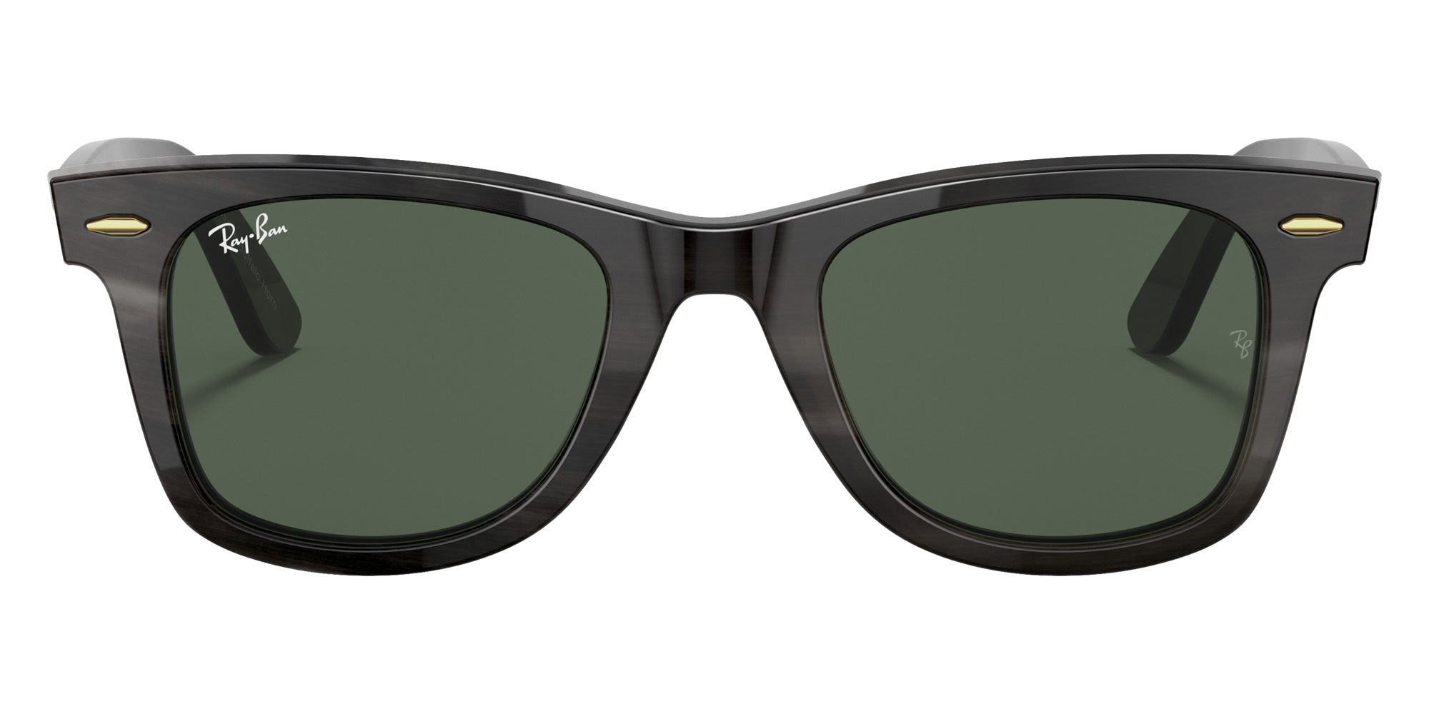 Ray-Ban RB2140CO Original Wayfarer Horn 921471 50 - Dark Brown / G-15 Green #id:rb2140co921471_s:100100
