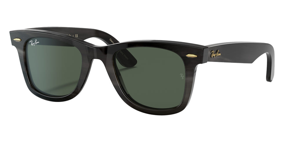 Ray-Ban RB2140CO Original Wayfarer Horn 921471 50 - Dark Brown / G-15 Green #id:rb2140co921471_s:100105