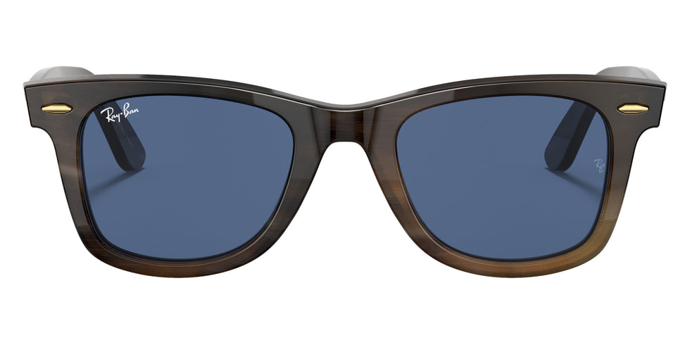 Ray-Ban RB2140CO Original Wayfarer Horn 921580 50 - Light Havana / Blue #id:rb2140co921580_s:102100
