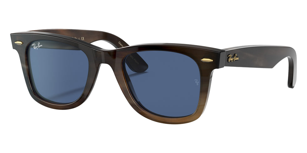 Ray-Ban RB2140CO Original Wayfarer Horn 921580 50 - Light Havana / Blue #id:rb2140co921580_s:102105