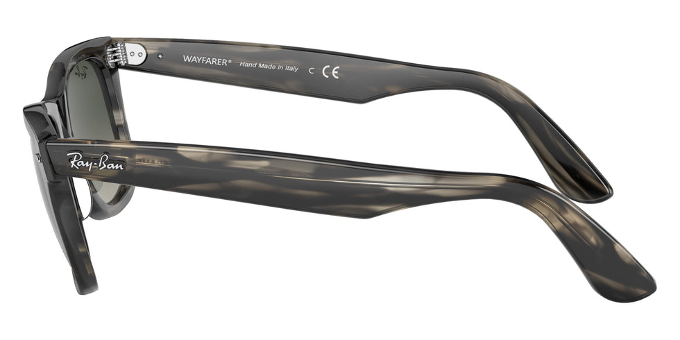 Ray-Ban RB2140F Original Wayfarer Bio-Based 136071 52 - Striped Gray #id:rb2140f136071_s:100110