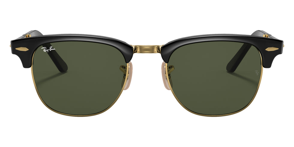 Ray-Ban RB2176 Clubmaster Folding 901 51 - Black / G-15 Green #id:rb2176901_s:100100