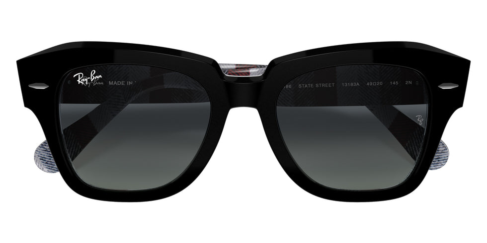 Ray-Ban RB2186 State Street 13183A 49 - Black #id:rb218613183a_s:100125