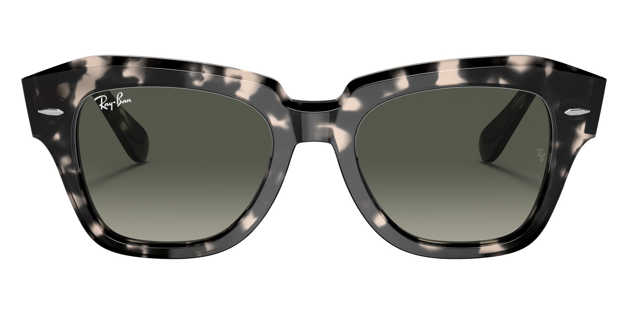Ray-Ban RB2186 State Street Fleck 133371 52 - Gray Havana / Gray Gradient #id:rb2186133371_s:104100