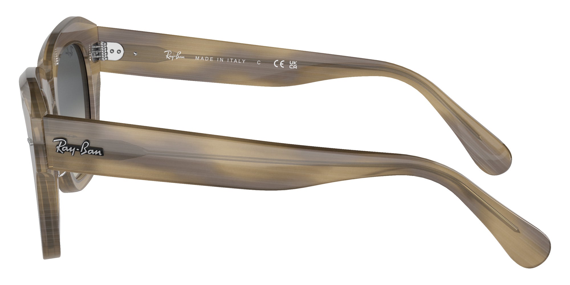 Ray-Ban RB2186 State Street 140571 49 - Striped Green / Gray #id:rb2186140571_s:102110