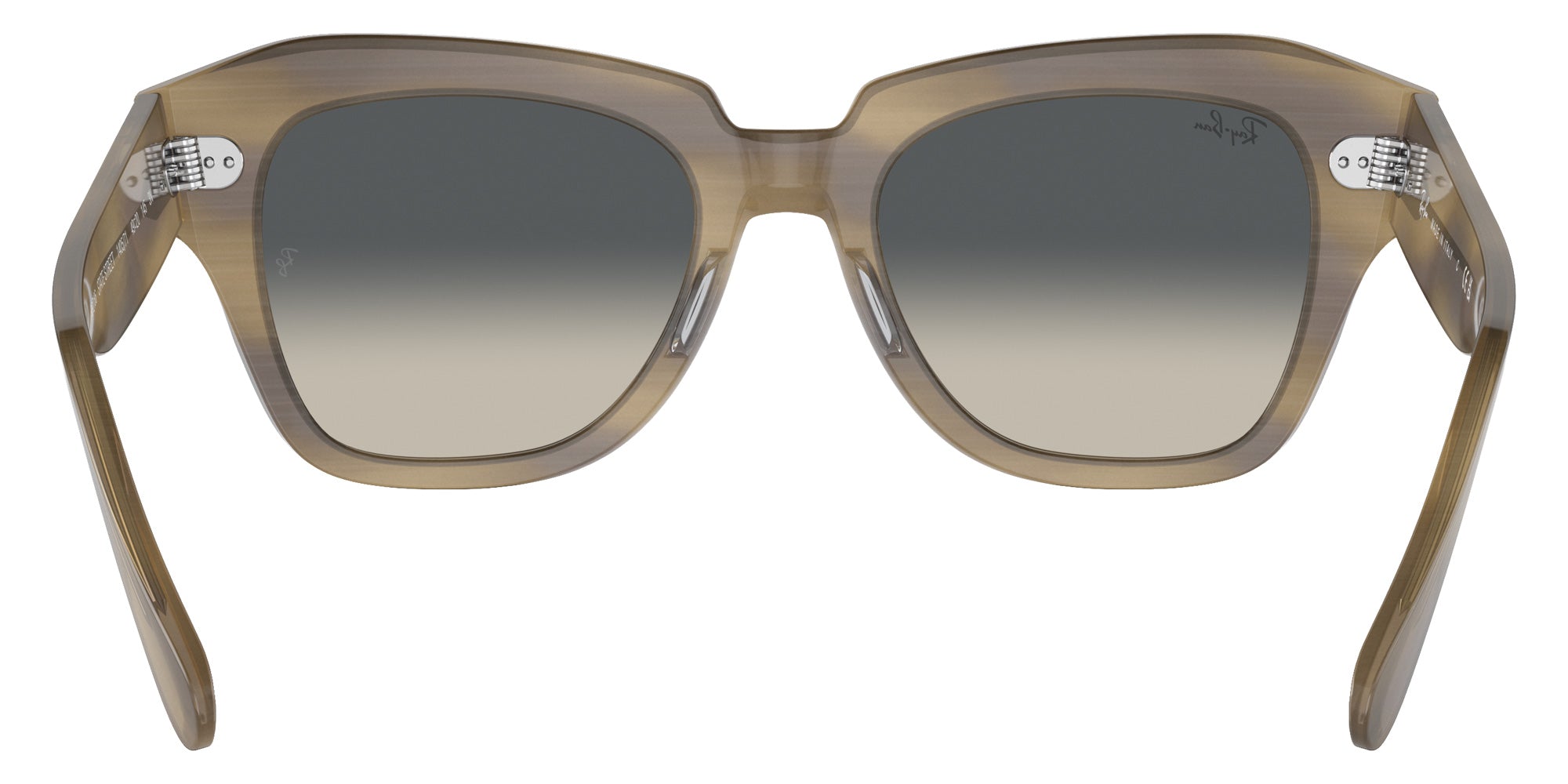 Ray-Ban RB2186 State Street 140571 49 - Striped Green / Gray #id:rb2186140571_s:102115