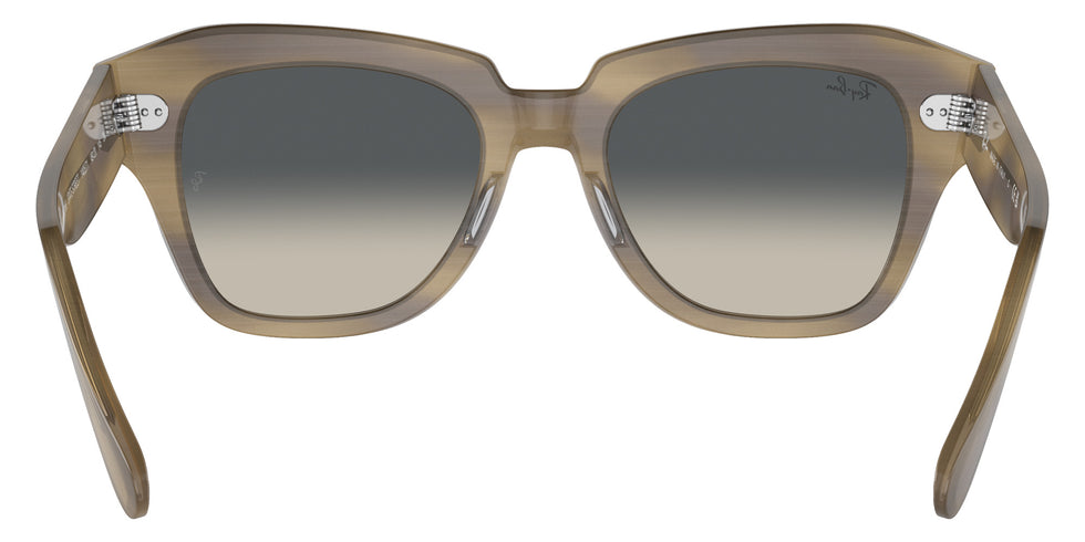 Ray-Ban RB2186 State Street 140571 49 - Striped Green / Gray #id:rb2186140571_s:102115