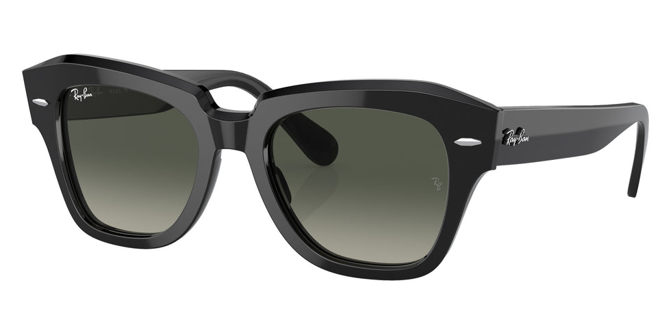 Ray-Ban RB2186 State Street 901/71 49 - Black / Gray #id:rb218690171_s:106105